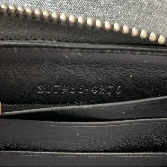 Gucci GG Twins Guccissima Zip Around Continental Wallet Black - Picture 14 of 14